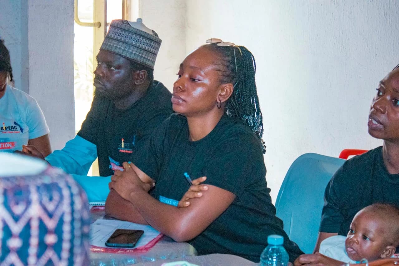 Peace listening during a SIPEAC session