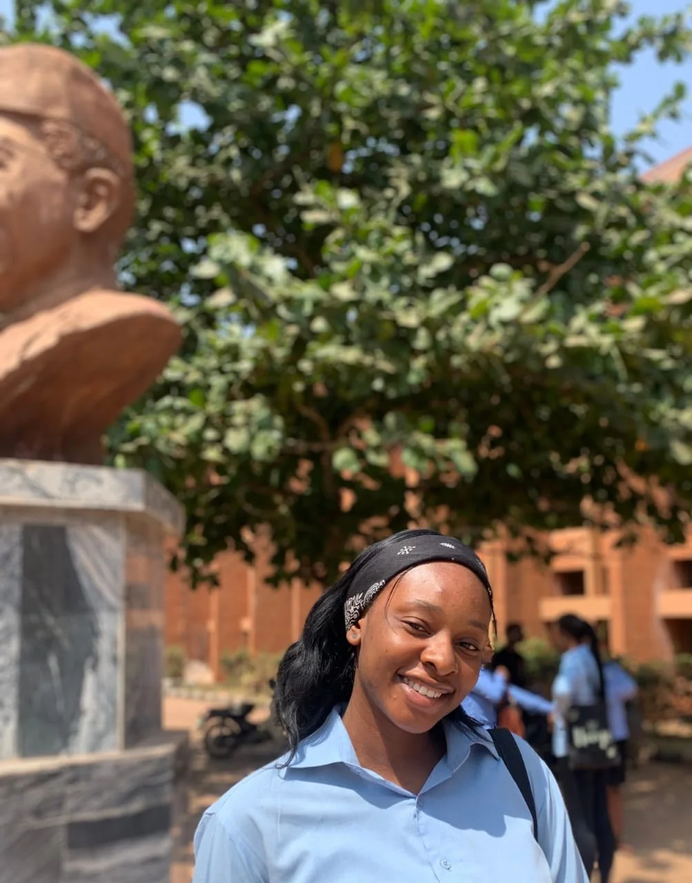 Peace smiling on the UNN campus